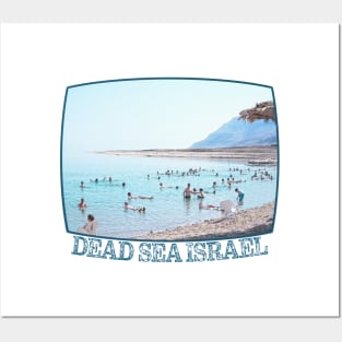 Israel, Dead Sea. Floating and Relaxing Posters and Art